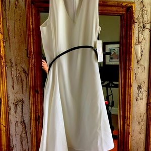 DKNY Sleeveless Dress sugar 14